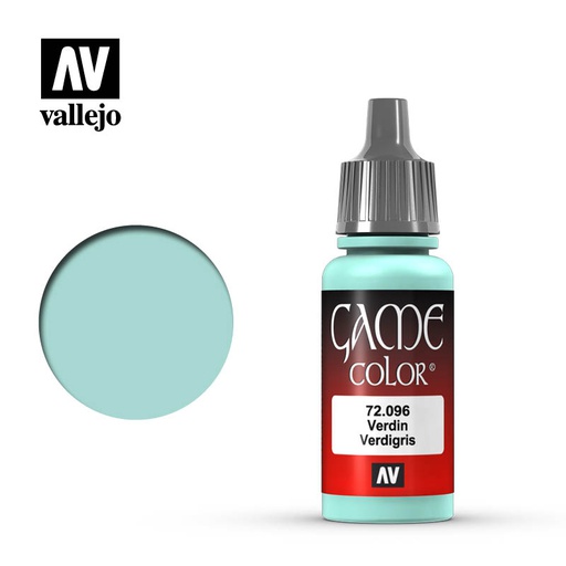 [ VAL72096 ] Vallejo Game Color Verdigris 17ml