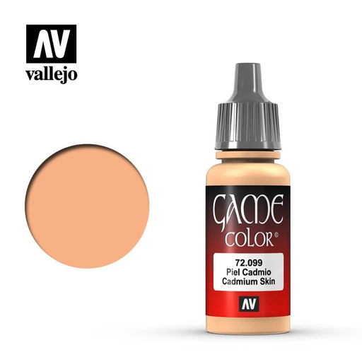 [ VAL72099 ] Vallejo Game Color Cadmium Skin 17ml