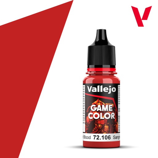 [ VAL72106 ] Vallejo Game Color Scarlett Blood 17ml