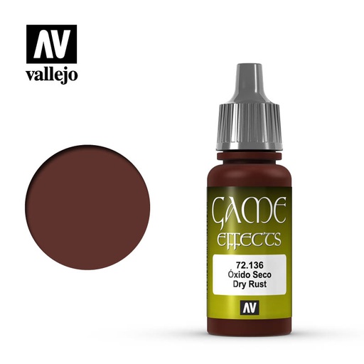 [ VAL72136 ] Vallejo Game Color Dry Rust 17ml