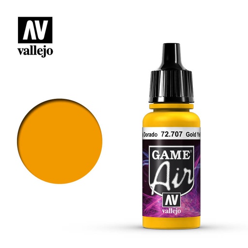 [ VAL72707 ] Vallejo Game Air Gold Yellow 17ml