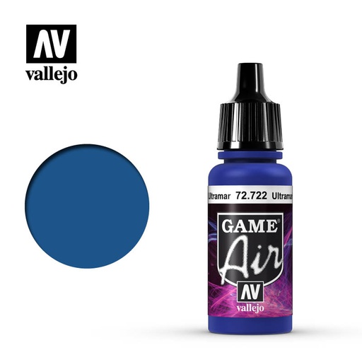 [ VAL72722 ] Vallejo Game Air Ultramarine Blue 17ml
