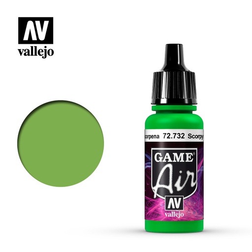 [ VAL72732 ] Vallejo Game Air Escorpena Green 17ml (NML)