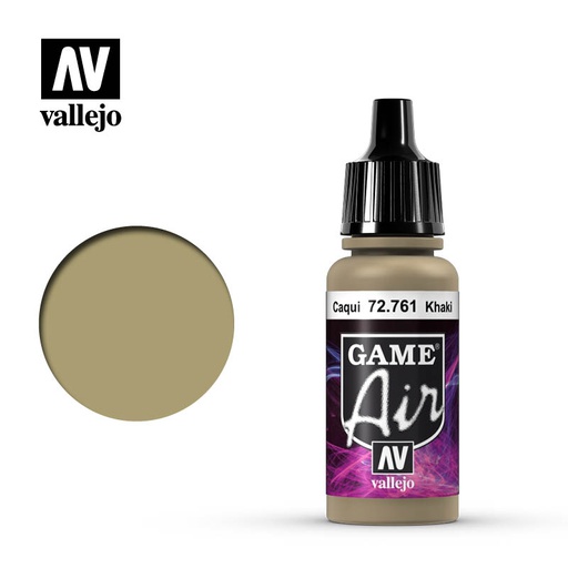 [ VAL72761 ] Vallejo Game Air Khaki 17ml