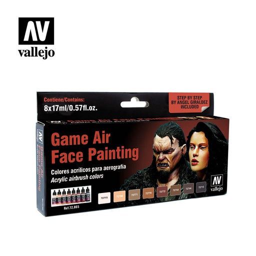 [ VAL72865 ] Vallejo Face Painting (8) by Angel Giraldez