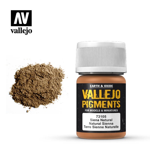[ VAL73105 ] Vallejo Pigments Natural Sienna