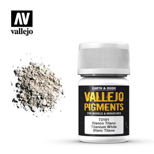 [ VAL73101 ] Vallejo Pigments Titanium White