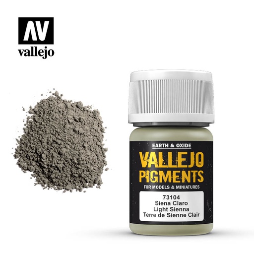 [ VAL73104 ] Vallejo Pigments Light Sienna