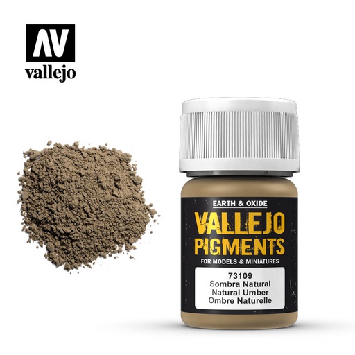 [ VAL73109 ] Vallejo Pigments Natural Umber