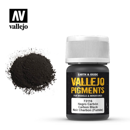[ VAL73116 ] Vallejo Pigments Carbon Black (Smoke Black)