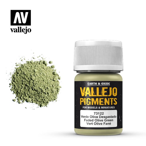[ VAL73122 ] Vallejo Pigments Faded Olive Green