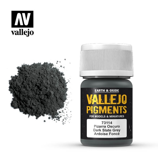 [ VAL73114 ] Vallejo Pigments Dark Slate Grey