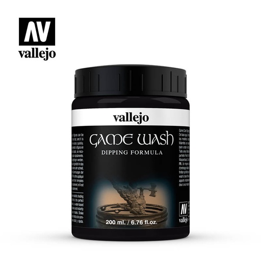 [ VAL73301 ] Vallejo Game Wash Black Dipping Formula 200ml