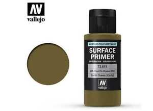 [ VAL73611 ] Vallejo Surface Primer IJA-Tsuchi-Kusa-IRO Earth Green (early) primer 60 ml