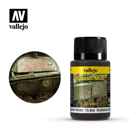 [ VAL73802 ] Vallejo Weathering Effects Russian Splash Mud