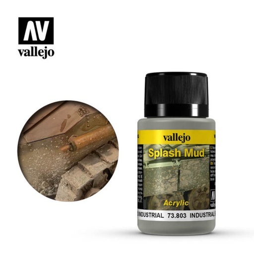 [ VAL73803 ] Vallejo Weathering Effects Industrial Spalsh Mud