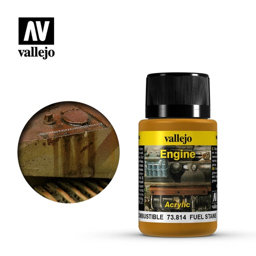 [ VAL73814 ] Vallejo Weathering Effects Fuel Stains