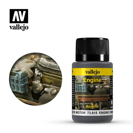 [ VAL73815 ] Vallejo Weathering Effects Engine Grime