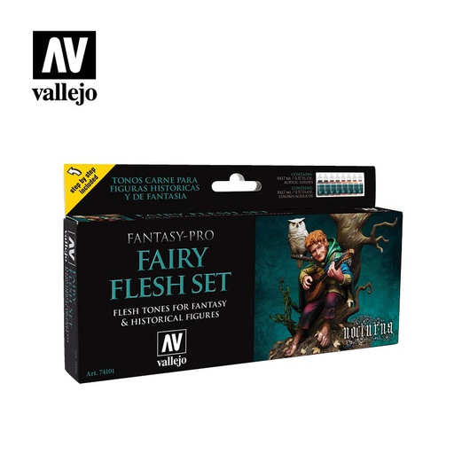 [ VAL74101 ] Vallejo Fairy Flesh Set (8)