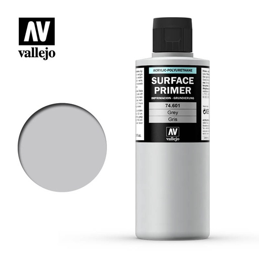 [ VAL74601 ] Vallejo Surface Primer Grey 200ml