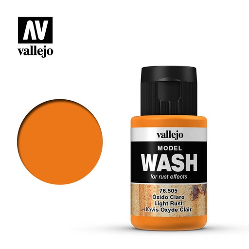 [ VAL76505 ] Vallejo Model Wash Light Rust  35 ml