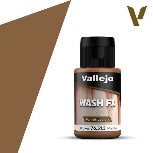 [ VAL76513 ] Vallejo Brown Wash 35ml