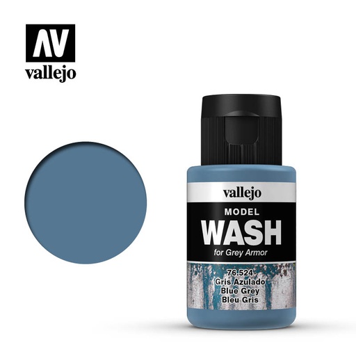 [ VAL76524 ] Vallejo Model Wash Blue Grey 35ml