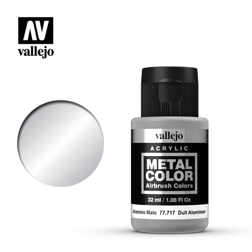 [ VAL77717 ] Vallejo Metal Color Dull Aluminium 32ml