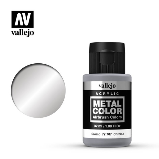 [ VAL77707 ] Vallejo Metal Color Chrome 32ml