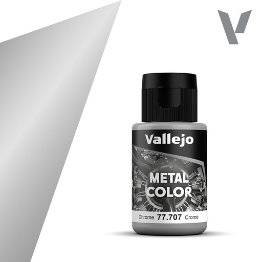 [ VAL77707 ] Vallejo Metal Color Chrome 32ml