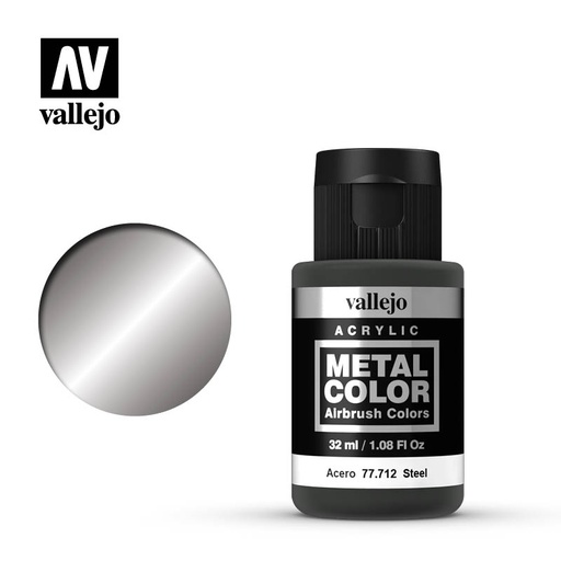 [ VAL77712 ] Vallejo Metal Color Steel 32ml