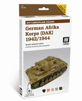 [ VAL78410 ] Vallejo AFV German Afrika Korps 1942/44 (DAK) (6)