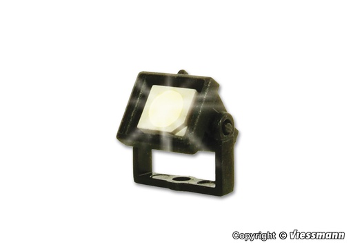 [ VIE-6333 ] Viessmann H0 Rechthoekige schijnwerper, LED wit, 0,55x0,45 cm
