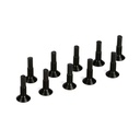 [ VTR235224 ] Vaterra M3 x 12mm Flat Head Hing Pin Screw (10) 