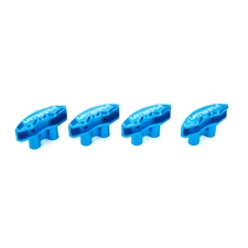 [ VTR332007 ] Vaterra Brake Caliper Aluminum (Aqua) V100 (4) 