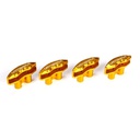 [ VTR332006 ] Vaterra Brake Caliper Aluminum (Gold) V100 (4) 