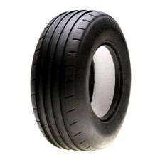 [ VTR44002 ]  VaterraFront Tire, Ribbed w/Foam, Med, 40mm(2) 