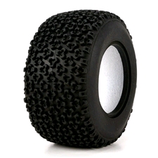 [ VTR44006 ]  VaterraRear Tire,Tetrapod with Foam, Soft, 50mm (2) 