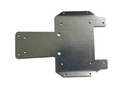 [ YEL17005 ] rear bottom plate aluminium