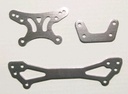 [ YEL17008 ] shock towers + suspension front upper mount aluminium 