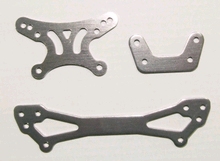[ YEL17008 ] shock towers + suspension front upper mount aluminium 