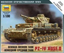 [ ZVE6151 ] Zvezda GERMAN MEDIUM TANK 1/100
