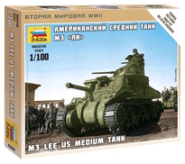 [ ZVE6264 ] Zvezda M3 LEE US MEDIUM TANK 1/100