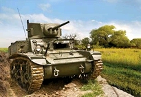 [ ZVE6265 ] Zvezda US LIGHT TANK M3A1 STUART 1/100