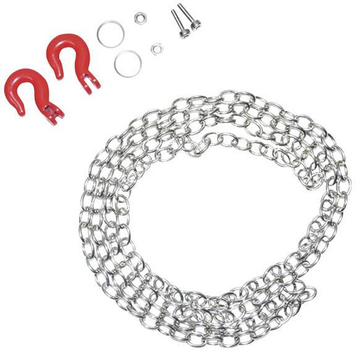 [ ABS2320047 ] steel chain and hook set 96cm