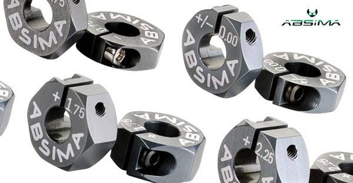 [ ABS2560011 ] ALU 7075 T6 WHEEL HUBS OFFSET 0