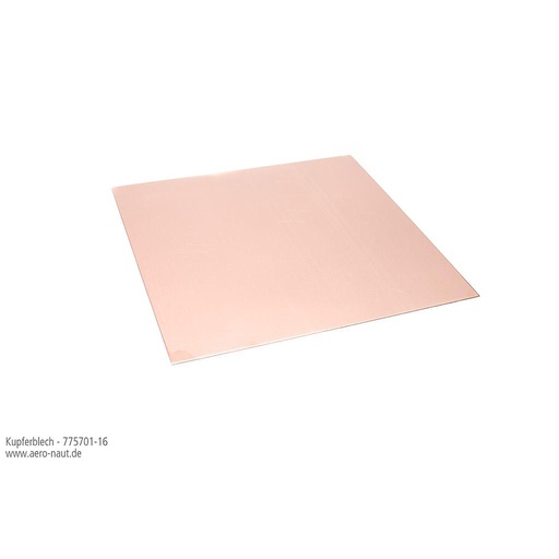 [ AE7757-12 ] KOPEREN PLAAT 0.6