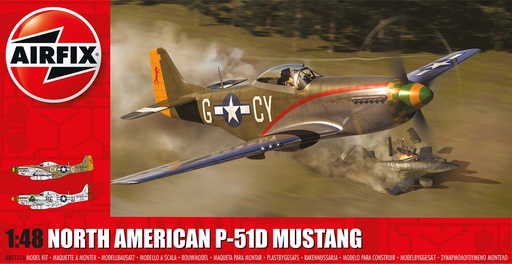 [ AIRA05131A ] Airfix North American P-51D Mustang 1/48