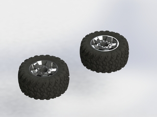 [ AR550035 ]Arrma -  dBoots Ragnarok Tire Wheel Set