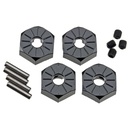 [ AX30427 ] Axial NARROW 12mm ALU HUB - AXIC3042